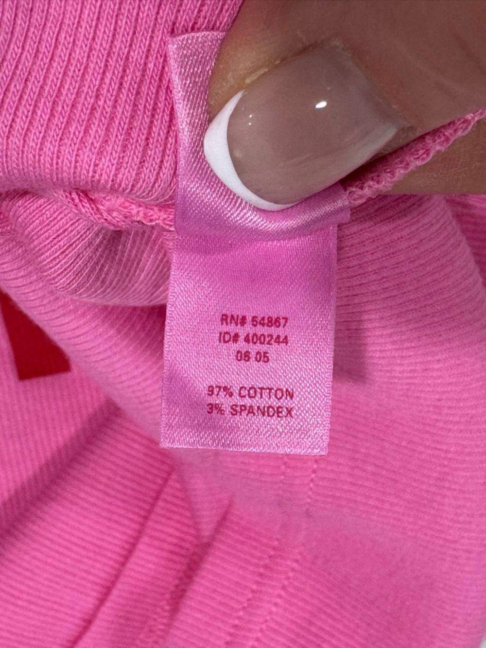 VS PINK VINTAGE BLING TANK NWOT - Picture 4 of 4